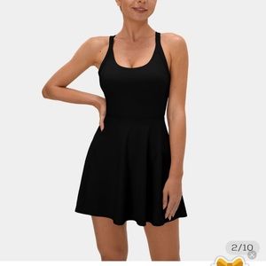 Halara twist back dress size m nwt